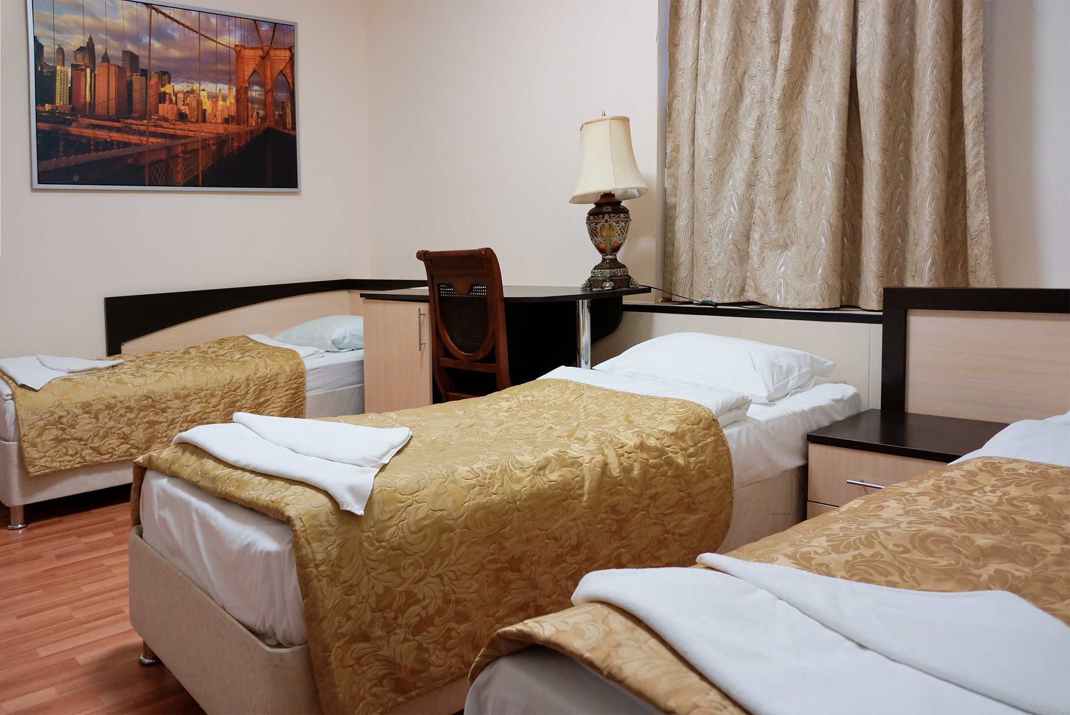 Летние скидки на стандартный трехместный номер с удобствами